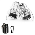 For Zound Earplugs for Concerts,Earplugs Motorcycle,for Musicians with Carrying Case Concerts