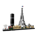 Architecture Paris Model Building Set for Adults with Eiffel Tower and The Louvre Model