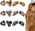 FOLAI Hair Clips, 12-Piece Matte No-Slip Claw clips for Thick & Thin Hair,Strong Hold for Daily Styling Hair Accessories