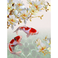 DIY 5D Full Kit Diamond Art Kits for Adults Fish Paint with Diamonds Embroidery