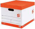 5 Star Storage Box - White (Pack of 10)