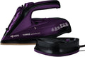 Tower T22008 CeraGlide Cordless Steam Iron with Ceramic Soleplate and Variable Steam Function, 2400 W, Purple