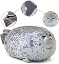 Plush Seal Pillow, Chubby Blob Seal Plush Toy, Soft Cotton Stuffed Animal Pillow (S (Pack of 1))