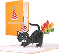 Pop Up Birthday Cards, 3D Birthday Card for Cat Lovers, Funny Cat Birthday Card, Funny 3D Cards Pop Up Cards Happy Birthday Card