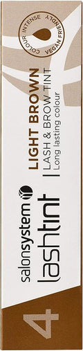 Salon System Lashtint Light Brown Lash and Brow Tint, 15 ml, 0227210