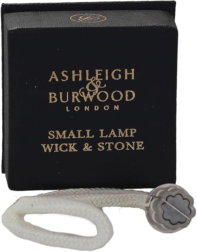 Ashleigh & Burwood - Replacement Boxed Natural Cotton Wick for Small Fragrance Lamp - PFL20 - Unscented - Catalytic Stone/Wick Assembly - Air Purifying - 300+ Uses or 700+ Hours
