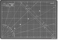 Elan A3 Cutting Mat Black and Taupe, 5-Ply Hobby Board for Crafts 44X30 CM, Self Healing Cutting Mat A3, Recycled PVC Craft Board for Sewing