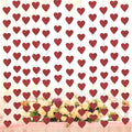 Valentines Decorations - 12 Pcs Valentines Day Red Hearts Hanging String Garland Decorations Engagement Wedding Party