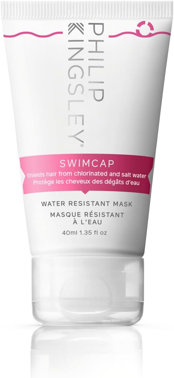 Philip Kingsley | Swimcap - Chlorine Hair Protection Water Resistant Mask | Swim Hair Mask, Protects Hair from Chlorine, Salt Water and Heat Damage | Hair Colour Protection Products | 40ml