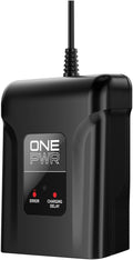 Vax Genuine OnePWR Slide Charger, Over-Charge, Short Circuit and Reverse Polarity Protection, Black