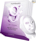 numbuzin No.9 Sheet Mask | NAD+ BIO Full Face Mask | Improves Jawline, Jowls, Wrinkles, Neck Lines | Peptides, NAD+, Collagen | Skin Firmness | 4 Sheets + Band
