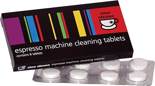 Coffee Machine Cleaning Tablets (8) by Cafetto Australia | Compatible with home coffee machines | Espresso Machine Cleaning Tablets - Safe for your machine and you