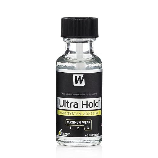 Wig Glue - Wig Glue Lace Front - Strong Hold Invisible Bonding Adhesive Hair glue for wigs - Waterproof Latex-Free and Oil-Resistant ig Adhesive(15ml)
