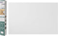 Extra Thick(2mm) Silicone Mat, Kitchen Worktop Protector, Heat-Proof, Non-Slip, Waterproof, White Half-Transparent, 60x40cm