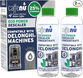 Delonghi Compatible Descaling Kit. 400ml Delonghi Descaler Solution. Removes Limescale and Provides Hotter Coffee. 2-4 Months Supply