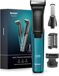 Manscape Body Hair Trimmer, Kensen Safe Intimate Balls Shaver, Waterproof Pubic Groin Hair Trimmer for Men, Cordless Mens Body Shaver for Pube, Mens Grooming Kits for Pubic Hair/50 Times Usage