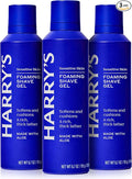 Harry's Shave Gel, Formulated with an Aloe Enriched Formula, 200ml, Pack of 3