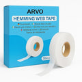 ARVO Iron On Hemming Tape – 30m x 2cm Hem Tape for Trousers, Curtains, Clothes – No Sew Hemming Web for Fabric Repairs & Alterations – Washable Fabric Adhesive Strip