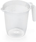 Addis Plastic 1 litre Measuring & Mixing Jug with handle, Clear