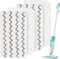 HOMEXCEL Reusable Steam Mop Replacement Pads for Shark Steam Mop S1000 S1000A S1000C S1000WM S1001C-Washable Microfiber Steam Mop Pads for All Hard Floors-4 Pack