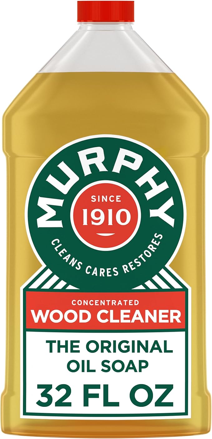 Murphy's Oil Soap Liquid Wood Cleaner, 32 Ounce