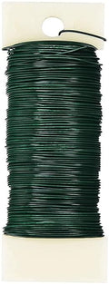 Florist Wire, Green Floral Wire, Christmas Wreath Making Supplies, Xmas Floristry Wires, Wreath Making Kit, Craft Supplies for Wreaths Garland, Reef Flower Arranging Accessories