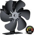 Log Burner Fan Heat Powered | Stove Fan for Wood Burner/Fireplace | Stove Accecories