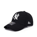 (Black White) Unisex Ny Yankees Baseball Hat Sport Caps Adjustable Breathable Shade Gifts