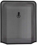 Black Fire Guard For Fireplace, Open Fire, Log Burner. Safe Spark Screen Fireguard Cover, Safety Barrier Guards From Fires