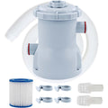 300G Electric Swimming Pool Filter Pump Aquarium Swimming Tank Water Filtration