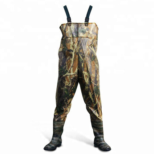 (44) Waterproof Waders Camouflage for Fishing Leisure Water Gardening or Agriculture