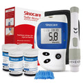 Sinocare Accu2 Blood Glucose Monitor Kit with 100 Strips & Lancets