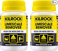 Kilrock Limescale Remover Brush On Non-Drip Gel 2 x 160ml - Brush Applicator in Cap - Dissolves Hard Water Stains and Heavy Build-ups - Perfect for Bath Rims, Sinks, Taps and Shower Heads