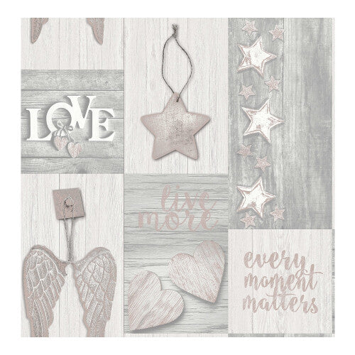 Fresco Starlight Home Rose Gold Wallpaper