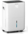 30L/Day Dehumidifiers for Home, Dehumidifier with Digital Control Panel, Laundry Clothes Drying, 4L Water Tank & Drainage Hose for Damp & Condensation, 24H Timer Ideal for Bedroom/Bathroom/Large Room