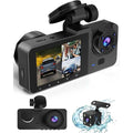 Dash Camera for Cars 4K Car Camera Full UHD Dash Cam Front Rear