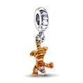 Winnie Pooh Tigger Dangle sterling silver charm for pandora bracelet