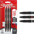 Sharpie S-Gel | Gel Pens | Medium Point (0.7mm) | Black, Red & Blue Ink | 3 Count