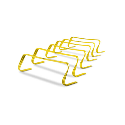 Footwork and Agility 6X Training Hurdle Set for Speed and Coordination, Adjustable Height, Durable Material