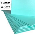Underlay XPS 10mm - 4.8m2 (51.7sqft) - Premium Thermal Insulation, 25dB Soundproofing, Moisture-Resistant, Durable & Easy Install for Laminate & Wood
