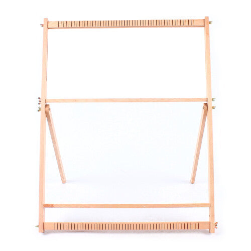 Weaving Loom Frame,Wooden Weaving Machine W/ 3 Adjustable Gears