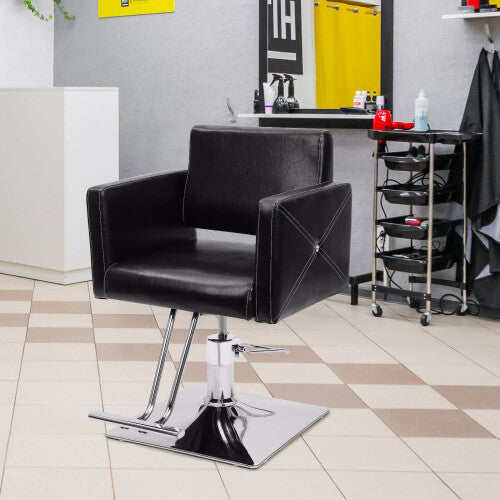 360Â° Swivel Salon Barber Chair Height Adjustable Hairdressing Hair