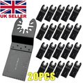 20-Piece Oscillating Saw Blades Set â€“ Carbide Multi-Tool Blades for Wood, Plastic & Soft Metal â€“ Fits Stanley, Black & Decker & More