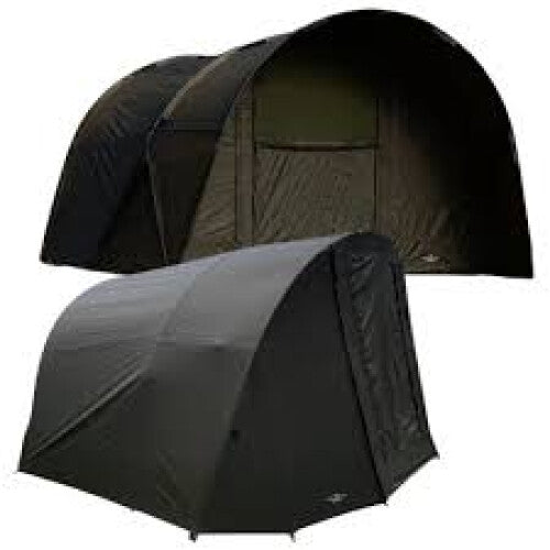 NGT Profiler Bivvy XL 2 Man + Overwrap Skin Heavy Duty Carp Fishing Tent Large