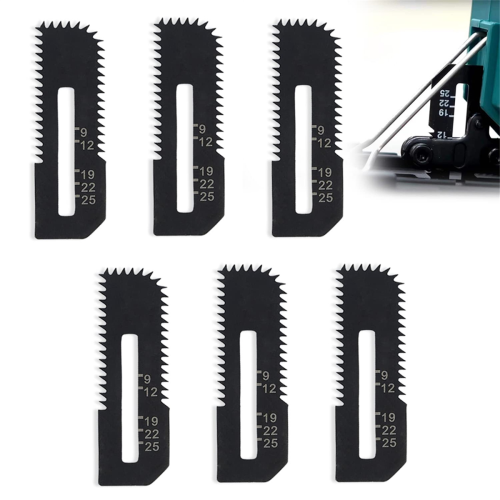 6-Pack Drywall Cut-Out Saw Blades for Cordless Cut-Out Saw