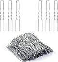 Bobby Pins, MORGLES 80pcs Silver Hair Clips Hair Grips for Women with Box, 6cm/2.4in