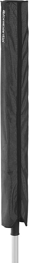 Brabantia Premium Protective Cover for Rotary Dryer Washing Lines (Black) Weather-resistant Zip-Up Sleeve for all Brabantia Rotaries