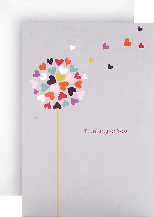Hallmark Thinking Of You Card - Contemporary Illustrated Design