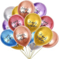 50 Pcs 10 Inches Latex Balloons for Party, Wedding, Birthday Decoration (Happy Birthday-50 Pcs) (XB-1)