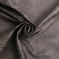 Antique Leather Suede Upholstery Fabric Steel Grey By The Metre